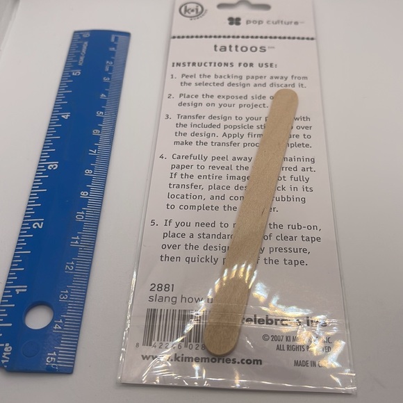 ⭐️ 10-4-10 Stickers - Omg Tattoo - Picture 5 of 8